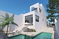 Modern semidetached villa with private pool near Villamartin in Ole International