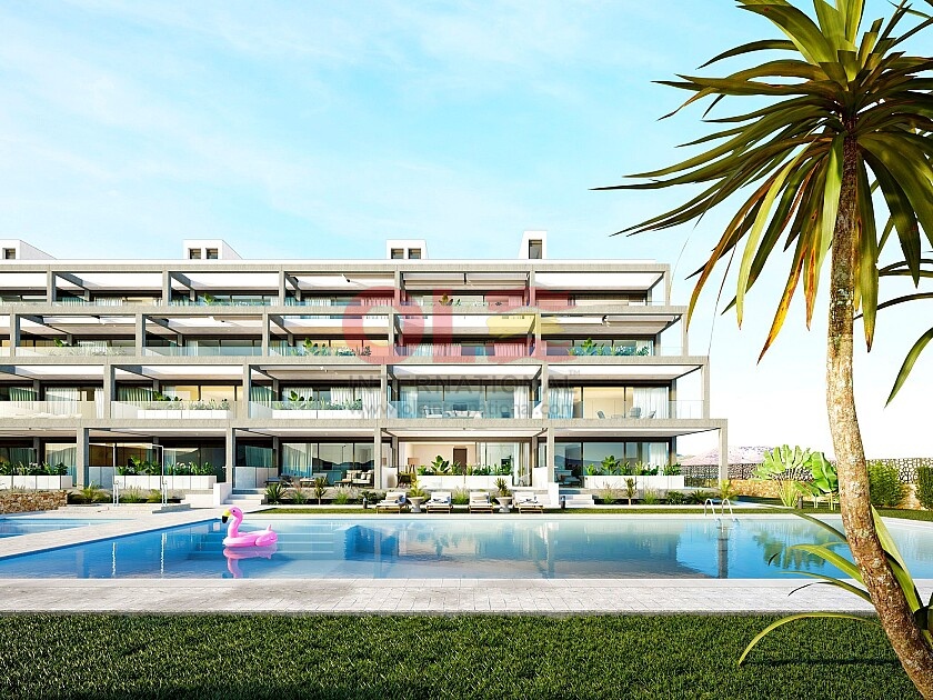 Luksusowe apartamenty nad morzem na południe od Mar Menor i niedaleko Cabo de Palos in Ole International