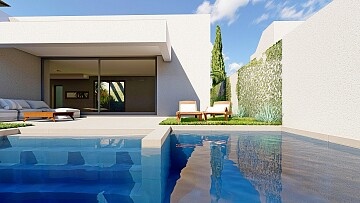 Spacious 3 beds luxury detached villa in Mar de Cristal  in Ole International