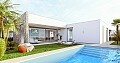 3 beds luxury detached villas with private pool by the beach south of Mar Menor  in Ole International