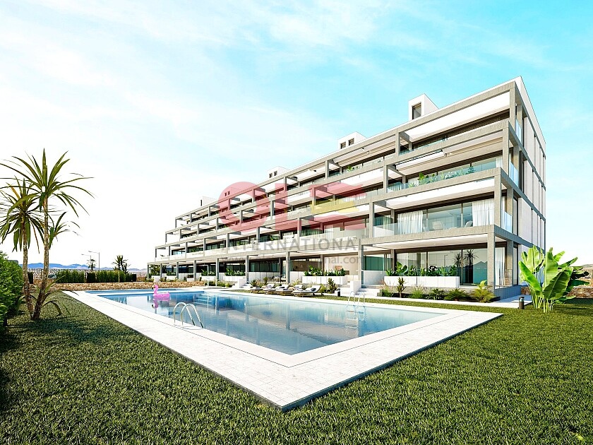 Luxury apartments by the beach in Mar Menor south & near Cabo de Palos  in Ole International