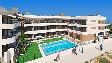 1 en 2 slaapkamer appartementen vlakbij de zee in Mil Palmeras in Ole International