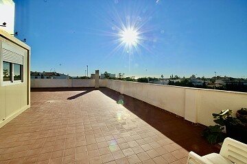 Kahden makuuhuoneen kattohuoneisto isolla terassilla Playa Flamencassa in Ole International