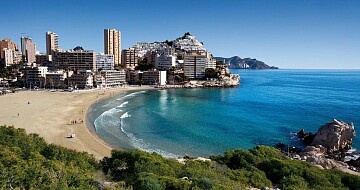 Apartments und Penthäuser mit 1 oder 2 Schlafzimmern in Strandnähe in Benidorm in Ole International