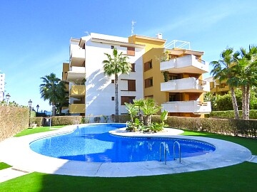 Op het zuiden gelegen penthouse met 2 slaapkamers en uitzicht op zee in Punta Prima in Ole International