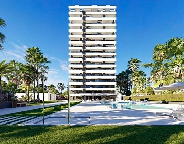 Luxe appartementen met 2 slaapkamers aan het strand in Calpe in Ole International