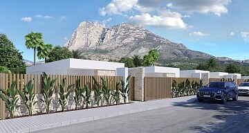 Large modern-style 2 & 3 bedrooms detached villas near Benidorm in Ole International