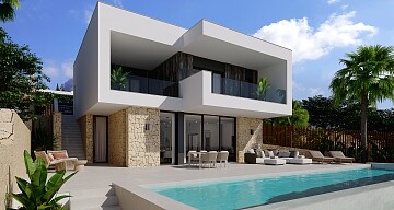 Large modern-style 3 & 4 bedrooms detached villas near Benidorm in Ole International