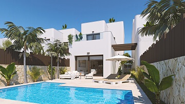 3 bedroom detached villas near the beach in Mil Palmeras  in Ole International