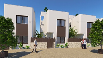 Villa's met 3 slaapkamers nabij het strand van Mil Palmeras in Ole International