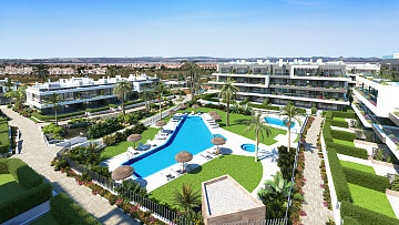 Nieuwe appartementen met 2 slaapkamer nabij de La Mata-lagune in Ole International