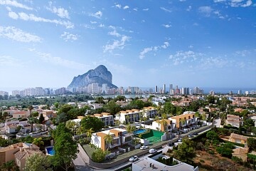 3 bedroom brand new townhouses near the beach in Calpe  in Ole International