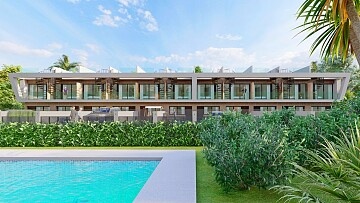 Herenhuizen met 2 of 3 slaapkamers in Gran Alacant, vlakbij de luchthaven en het strand in Ole International