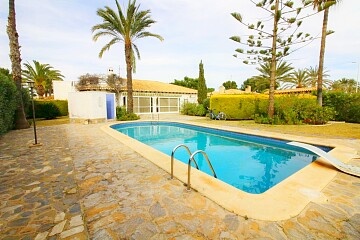 Vila cu teren mare cu piscina in Cabo Roig in Ole International