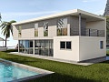 Luxury detached villas with 4 bedrooms in Gran Alacant  in Ole International