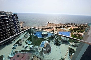 Penthouse z 3 sypialniami i prywatnym solarium z widokiem na morze w Punta Prima * in Ole International